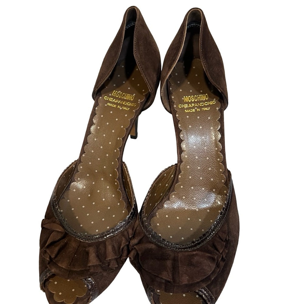 Moschino chic vintage shoes 39 8.5 - Picture 15 of 16